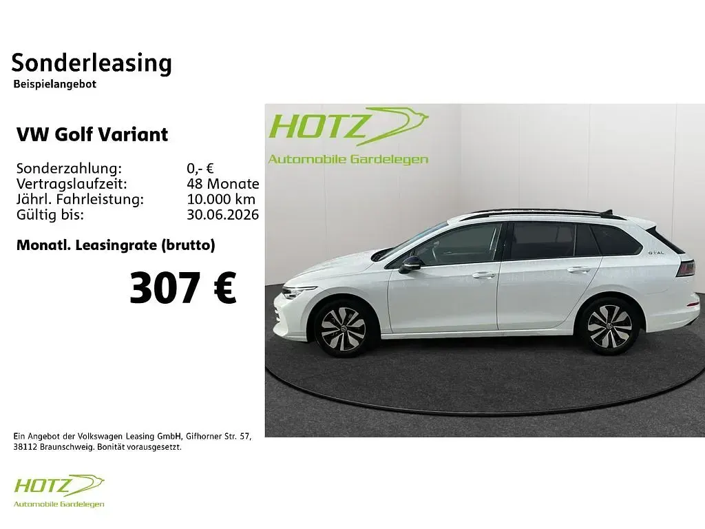 Gebraucht VW Golf VIII Goal 150 PS (110 kW) 2025 Weiß Kombi