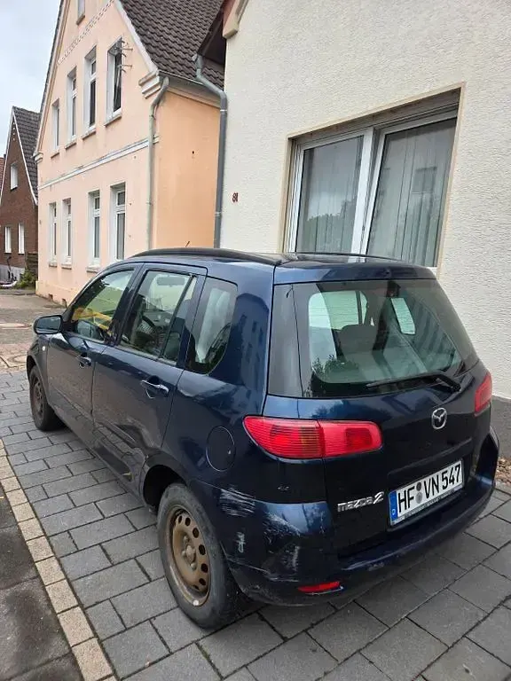 Brugt Mazda 2 Active 80 HK (58 kW) 2004 Blå Hatchback
