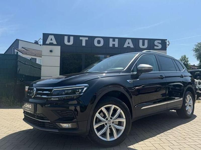 Schwarz Gebraucht 2021 VW Tiguan Allspace Highline SUV | 24.950 € (Guter Preis) - Bild 1/4