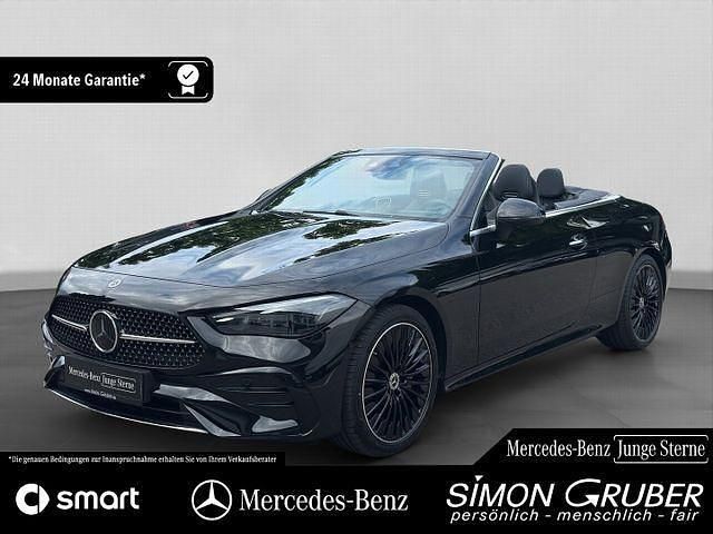 Schwarz Gebraucht 2024 Mercedes CLE200 AMG Cabrio | 58.900 € - Bild 1/4