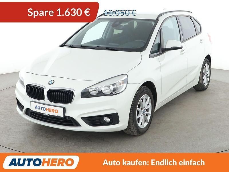 Gebraucht BMW 216 Active Tourer Advantage 102 PS (75 kW) 2016 Weiß Van / Kleinbus