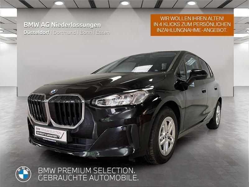 Schwarz Gebraucht 2022 BMW 218 Active Tourer Sport Line Van / Kleinbus | 26.999 € (Fairer Preis) - Bild 1/4