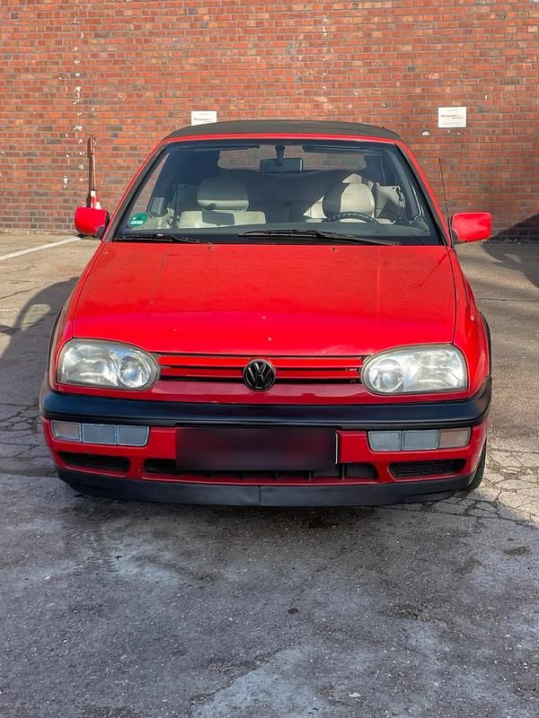 Gebraucht VW Golf Karmann 90 PS (66 kW) 1994 Rot Cabrio