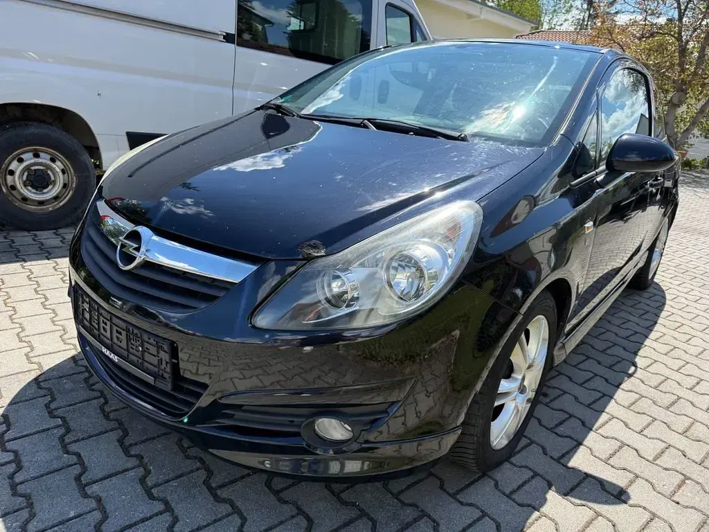 Gebraucht Opel Corsa Edition 101 PS (74 kW) 2011 Schwarz Kleinwagen