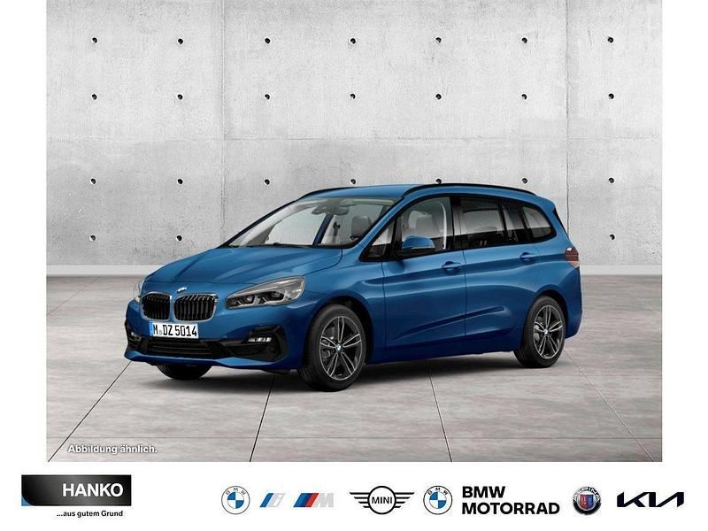Blau Gebraucht 2021 BMW 218 Sport Line Van / Kleinbus | 21.210 € (Guter Preis) - Bild 1/4