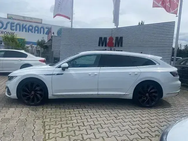 Gebraucht VW Arteon R-line 200 PS (147 kW) 2021 Weiß Limousine