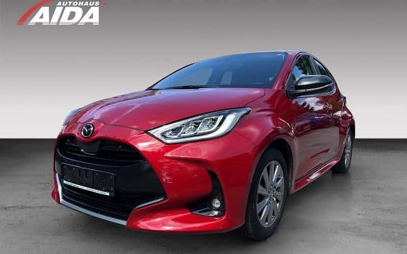 Rot Gebraucht 2022 Mazda 2 Exclusive-Line Limousine | 19.450 € (Fairer Preis) - Bild 1/4