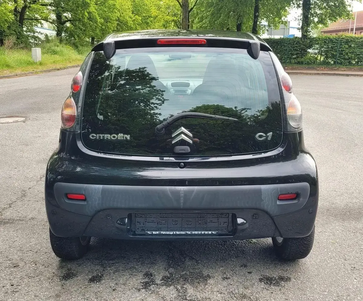 Gebraucht Citroën C1 Style 68 PS (50 kW) 2008 Schwarz Kleinwagen