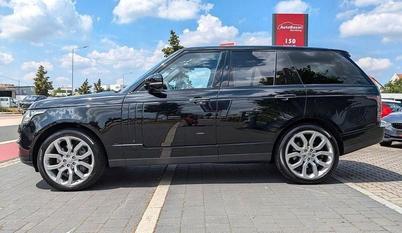 Santorini black Gebraucht 2014 Land Rover Range Rover Autobiography SUV | 38.490 € (Fairer Preis) - Bild 1/4