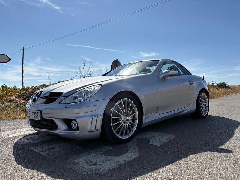 Gebraucht Mercedes SLK55 AMG AMG 360 PS (264 kW) 2007 Silber Cabrio