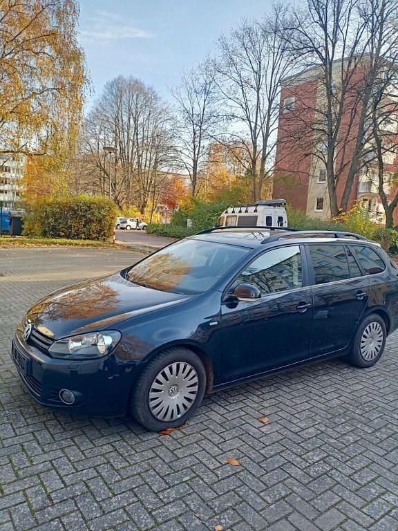 Schwarz Gebraucht 2012 VW Golf VII Match Kombi | 3.800 € (Superpreis) - Bild 1/3
