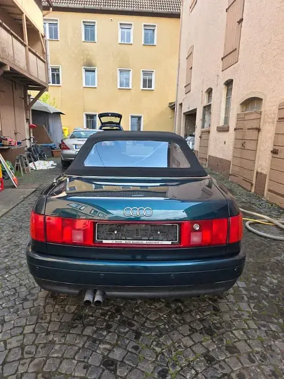 Gebraucht Audi Cabriolet Basis 150 PS (110 kW) 1994 Grün Cabrio