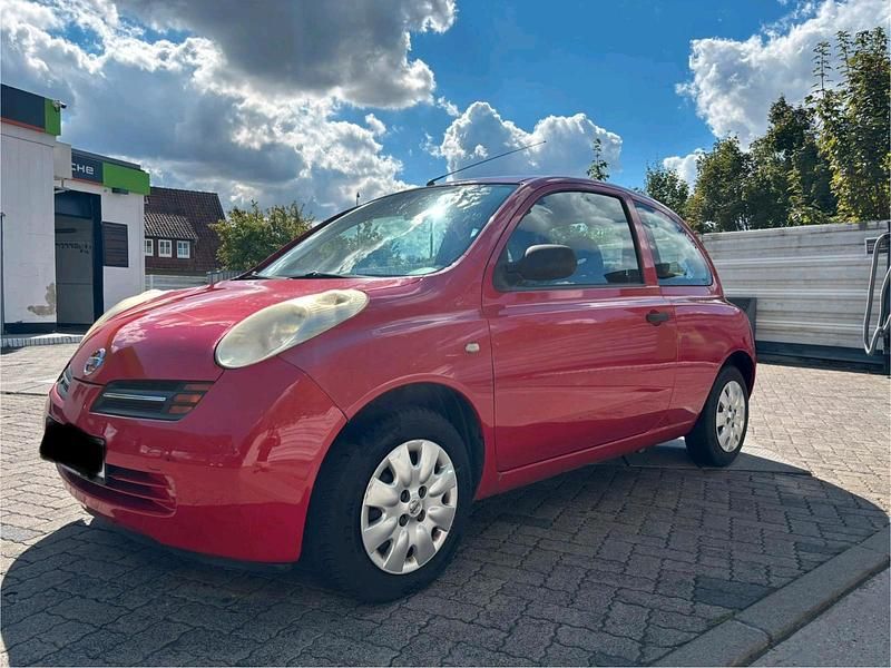 Rot Gebraucht 2004 Nissan Micra Kleinwagen | 1.700 € (Fairer Preis) - Bild 1/4