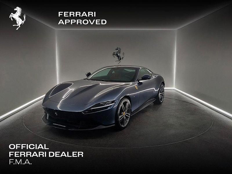 Blau Gebraucht 2022 Ferrari Roma Coupé | 209.000 € (Superpreis) - Bild 1/4