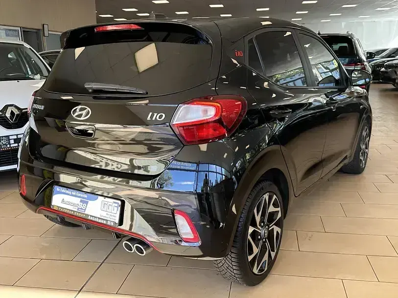 Gebraucht Hyundai i10 N Line 101 PS (74 kW) 2023 Schwarz Kleinwagen