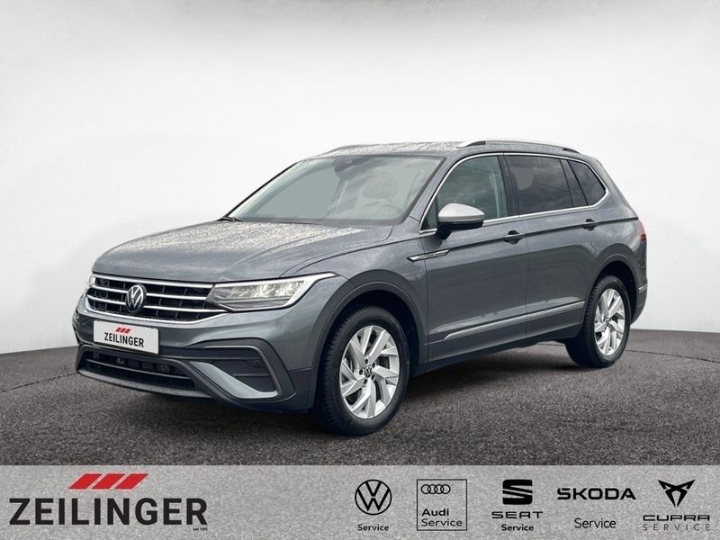Grau Gebraucht 2024 VW Tiguan Allspace S SUV | 42.390 € (Guter Preis) - Bild 1/4