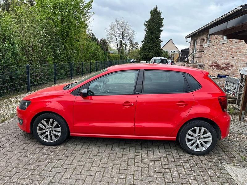 Brugt VW Polo 86 HK (63 kW) 2011 Rød Hatchback