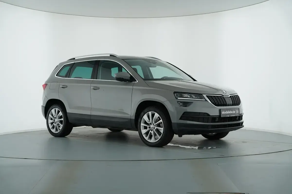 Gebraucht Skoda Karoq Style 150 PS (110 kW) 2018 Steelgrau SUV