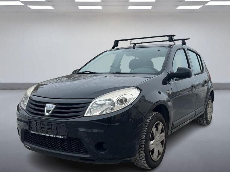 Schwarz Gebraucht 2009 Dacia Sandero Limousine | 1.750 € (Guter Preis) - Bild 1/4