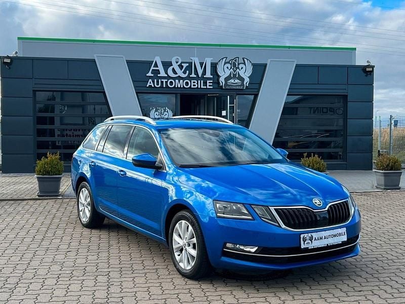 Second-hand Skoda Octavia Style 131 CP (96 kW) 2019 Albastru Break