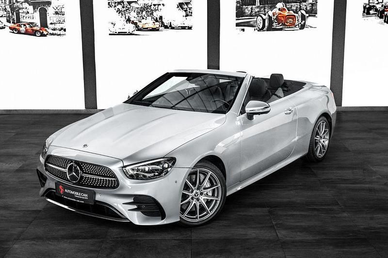 Hightecsilber Gebraucht 2021 Mercedes E450 AMG line Cabrio | 52.900 € (Fairer Preis) - Bild 1/4