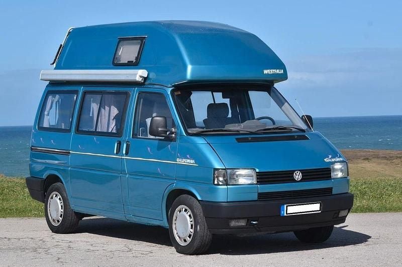 Blau Gebraucht 1994 VW T4 California Van | 17.000 € - Bild 1/4