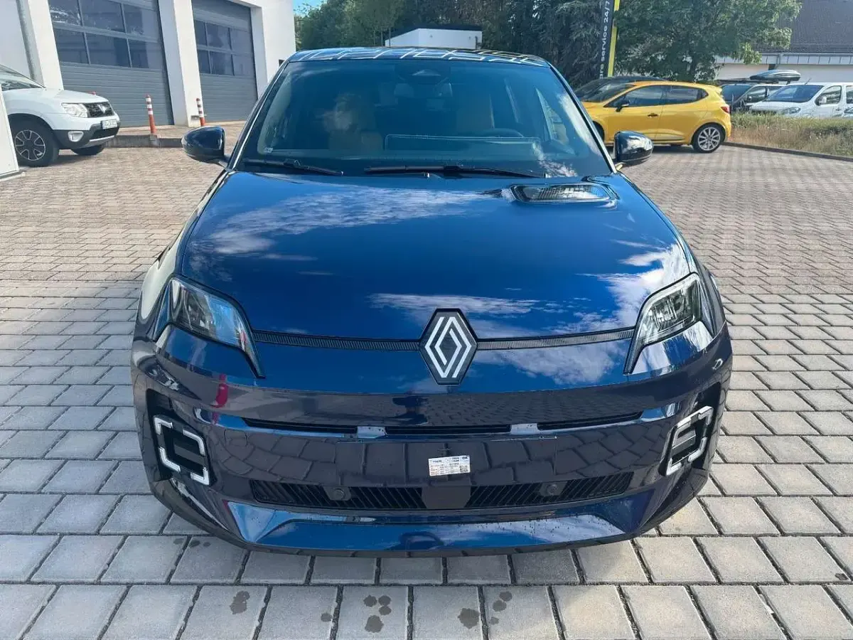 Neu Renault 5 E-Tech Iconic 110 kW (150 PS) 2026 Nacht blau mit black pearl Kleinwagen