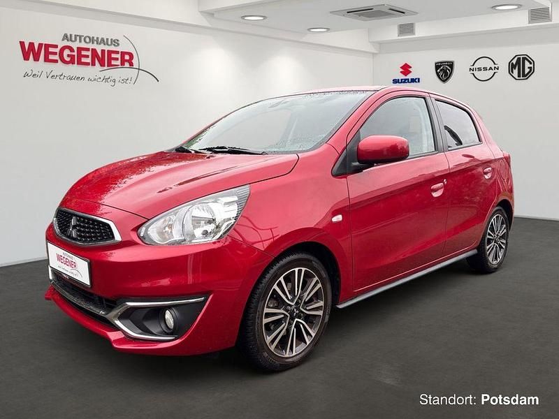 Amarenarot (m) Gebraucht 2018 Mitsubishi Space Star Edition Limousine | 9.980 € (Fairer Preis) - Bild 1/4