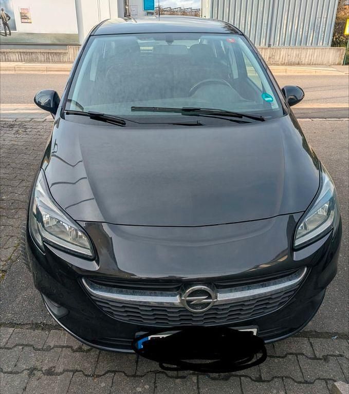 Gebraucht Opel Corsa drive 90 PS (66 kW) 2015 Schwarz Kleinwagen