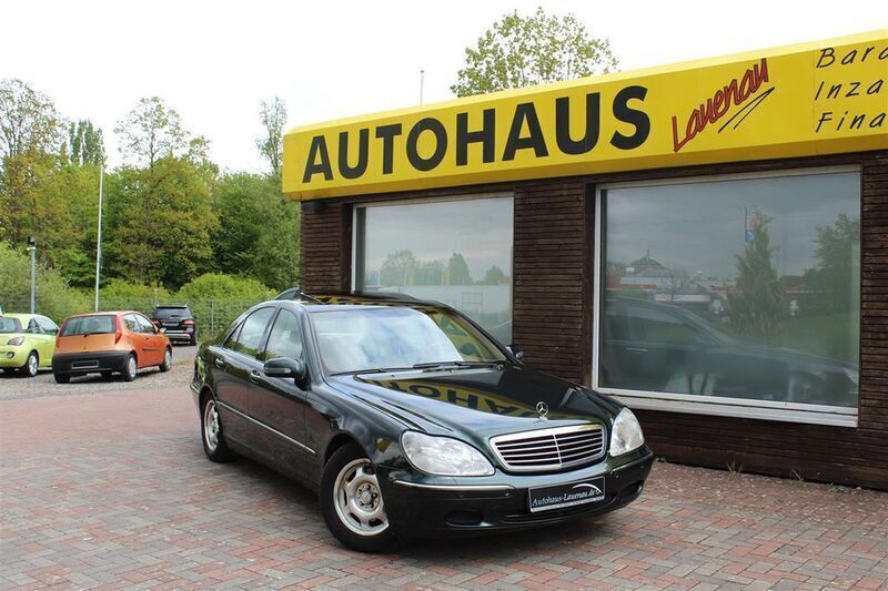 Grün Gebraucht 2001 Mercedes S320 Limousine | 3.500 € (Superpreis) - Bild 1/4
