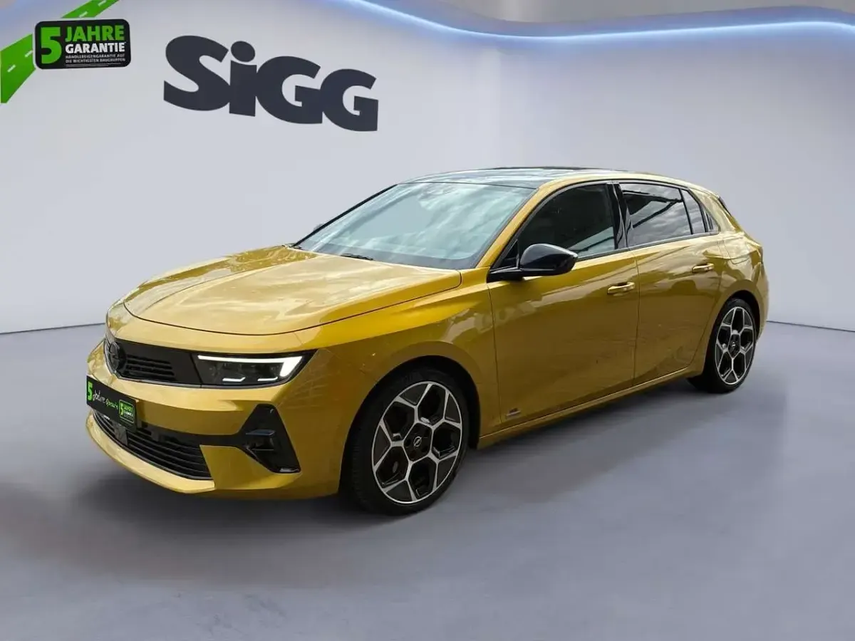 Gebraucht Opel Astra 181 PS (133 kW) 2022 Gelb Kleinwagen