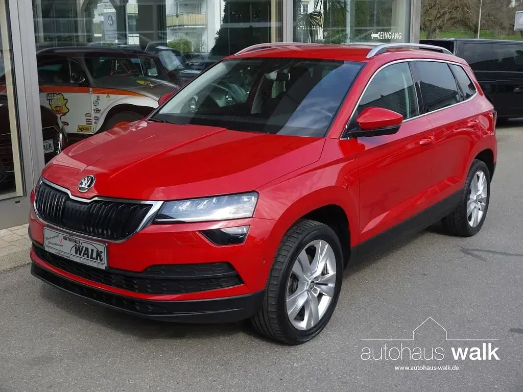 Gebraucht Skoda Karoq Style 150 PS (110 kW) 2018 Rot SUV