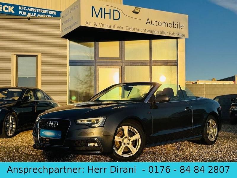 Grau Gebraucht 2014 Audi A5 Cabriolet S-line plus Cabrio | 14.400 € (Guter Preis) - Bild 1/4
