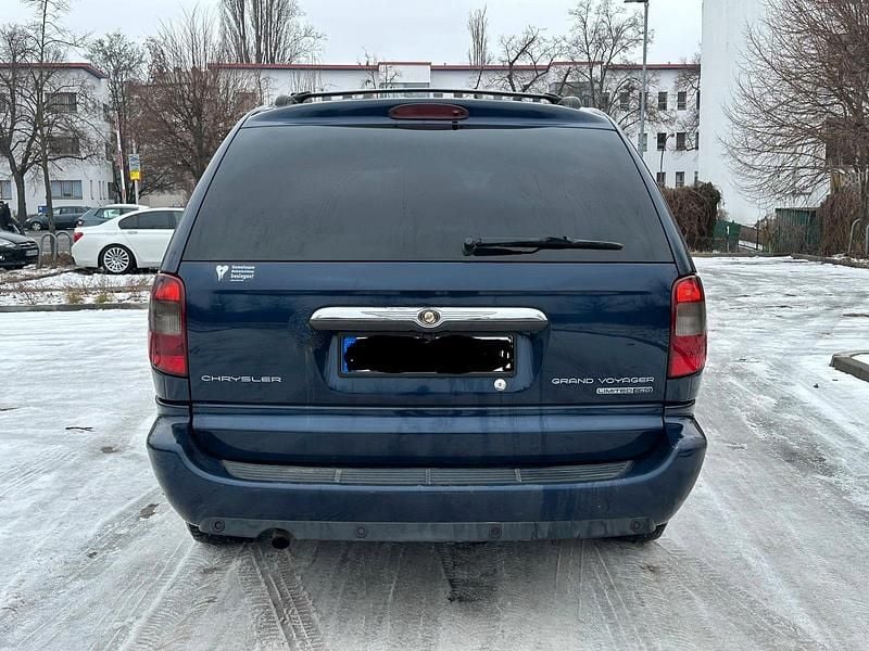 Gebraucht Chrysler Voyager 150 PS (110 kW) 2006 Blau Van / Kleinbus