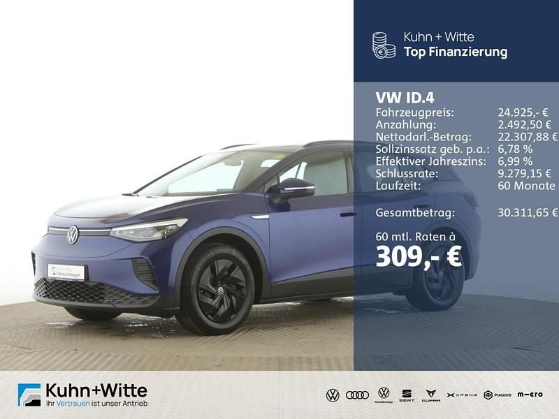 Gebraucht VW ID.4 Pure 125 kW (170 PS) 2023 Blue dusk metallic SUV