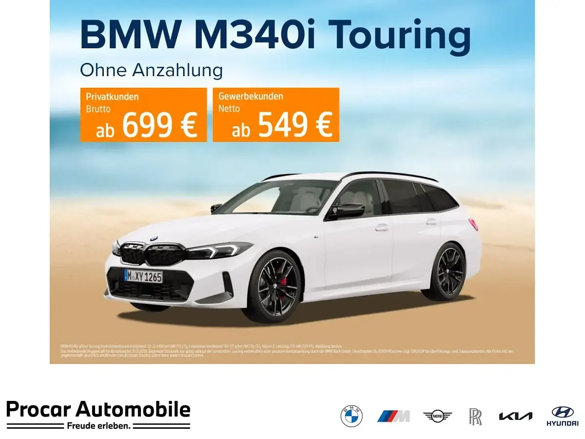 Gebraucht BMW M340 M Sport 381 PS (280 kW) 2026 Kombi