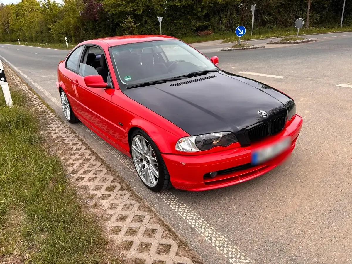 Gebraucht BMW 318 118 PS (86 kW) 2000 Rot Coupé