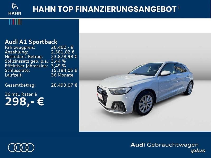 Gebraucht Audi A1 Advanced 116 PS (85 kW) 2024 Gletscherweiß metallic Limousine
