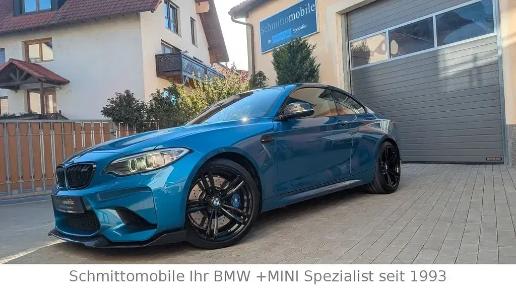 Second-hand BMW M2 Performance 370 CP (272 kW) 2017 Albastru Coupe