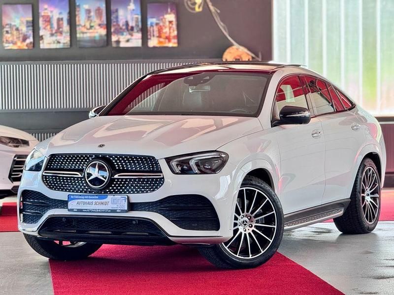 Polarweiss Gebraucht 2021 Mercedes GLE350 AMG Coupé | 68.800 € (Fairer Preis) - Bild 1/4