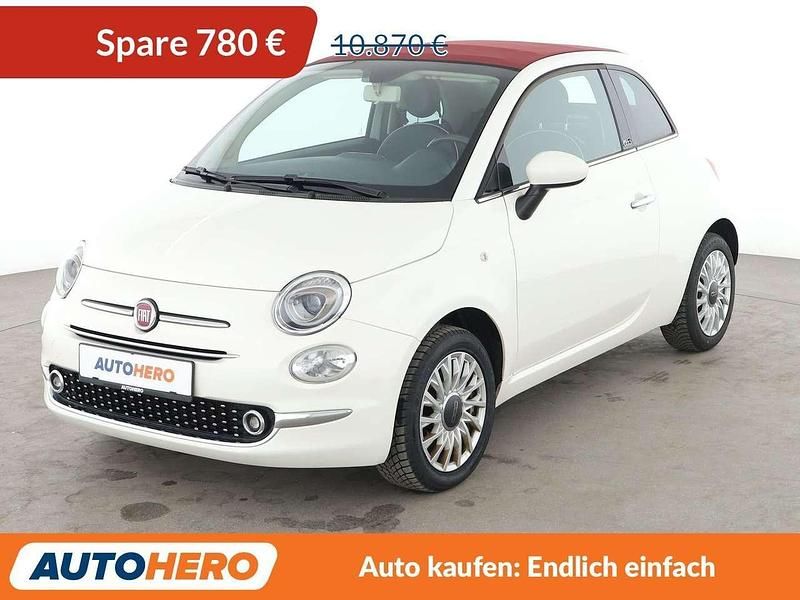 Weiß Gebraucht 2017 Fiat 500C Lounge Cabrio | 10.090 € (Fairer Preis) - Bild 1/3