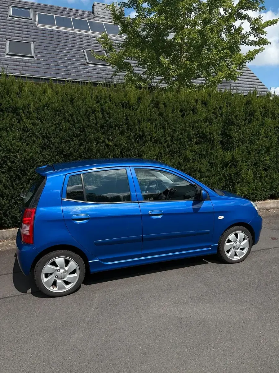 Gebraucht Kia Picanto EX 65 PS (47 kW) 2006 Blau Kleinwagen