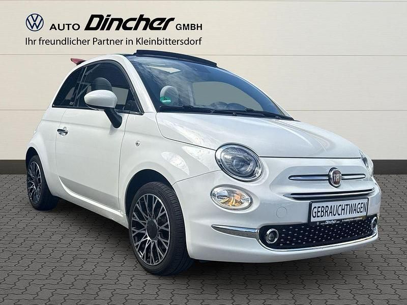 Weiß Gebraucht 2019 Fiat 500 Star Cabrio | 13.600 € (Teuer) - Bild 1/4