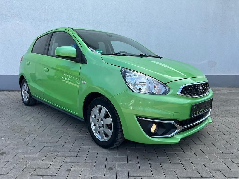 Grün Gebraucht 2015 Mitsubishi Space Star Top Kleinwagen | 3.950 € (Superpreis) - Bild 1/4
