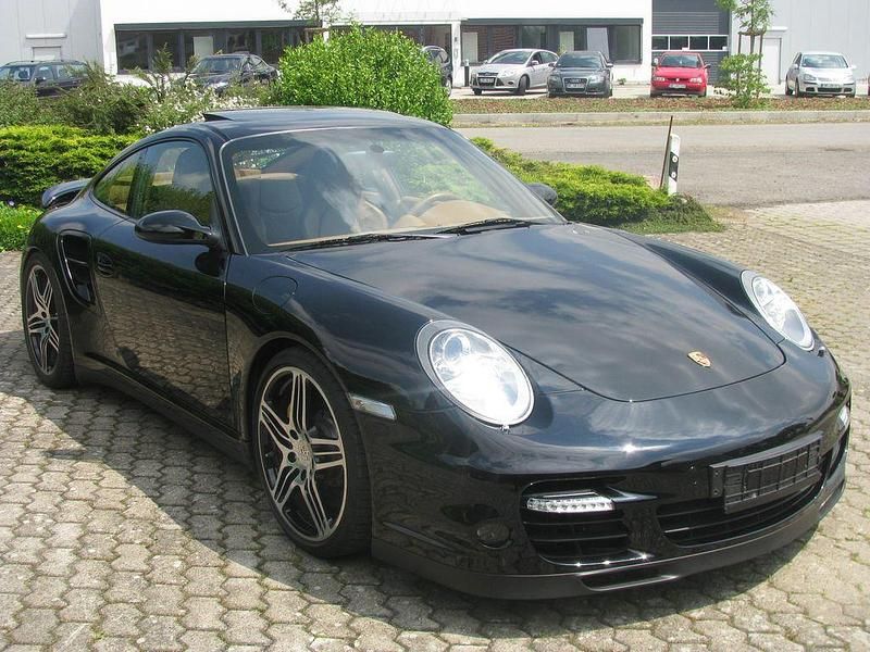 Schwarz Gebraucht 2007 Porsche 997 Turbo Coupé | 77.000 € - Bild 1/4