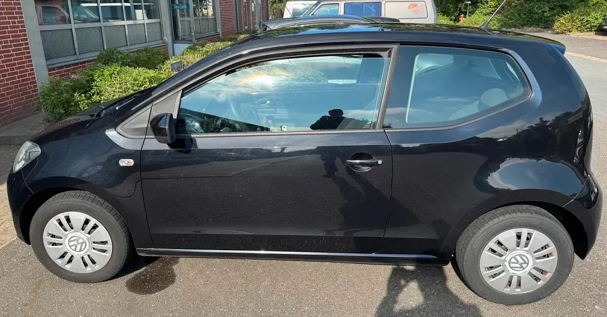 Gebraucht VW up! 60 PS (44 kW) 2016 Schwarz Kleinwagen