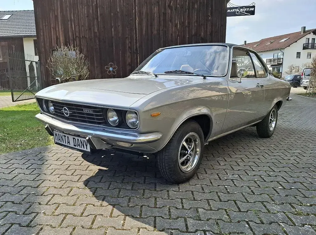 Gebraucht Opel Manta 80 PS (58 kW) 1973 Silber Coupé