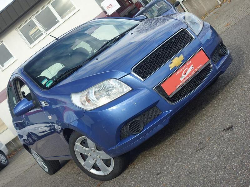 Blau Gebraucht 2009 Chevrolet Aveo LS Kleinwagen | 3.000 € (Fairer Preis) - Bild 1/4
