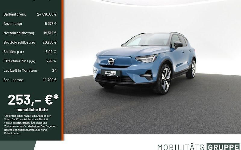 Gebraucht Volvo EX40 Core 175 kW (238 PS) 2022 Blau SUV