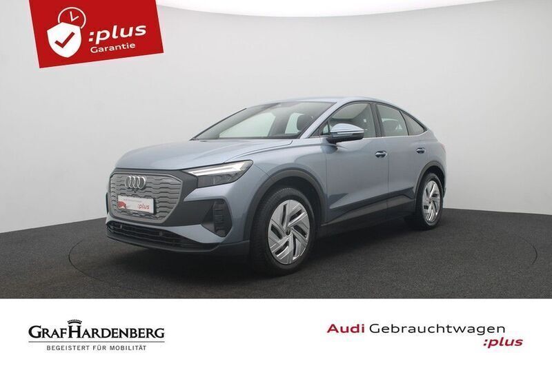 Geysirblau metallic Gebraucht 2023 Audi Q4 Sportback e-tron Comfort SUV | 34.980 € (Guter Preis) - Bild 1/4